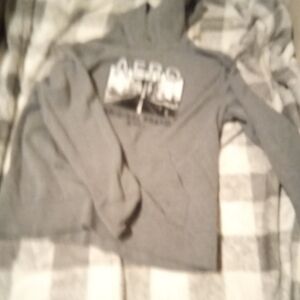 Aero grey men's hoodie size l